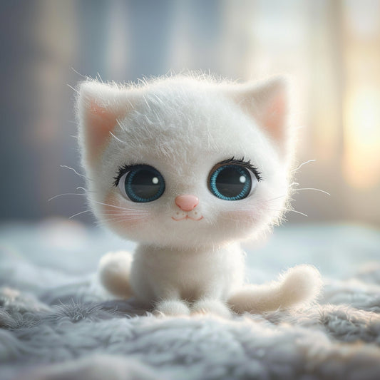 Adorable Balinese Kitten Enjoying a Cozy Day Indoors