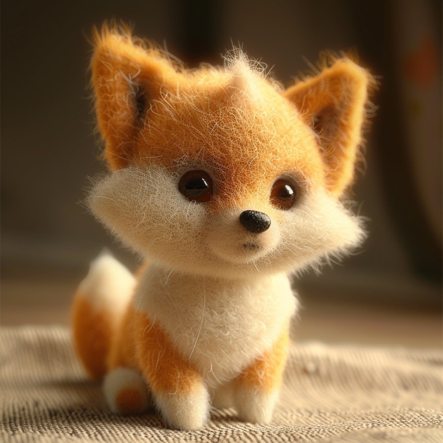 Adorable Handmade Icelandic Sheepdog Plush Toy